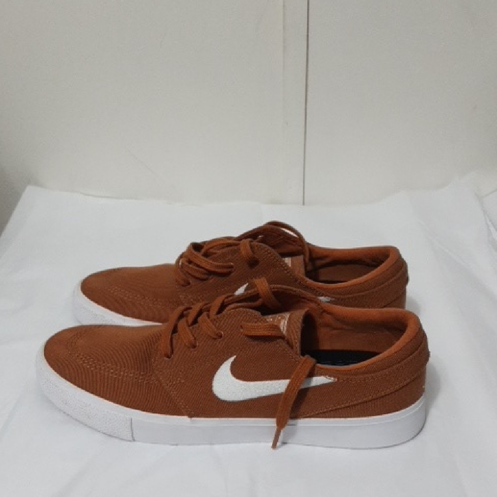 NIKE ZOOM STEFAN JANOSKI Canvas RM‎ SB Cider Or Dark Russet Sneaker - Picture 2 of 8